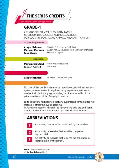 General Knowledge - Grade 1 - Image 3