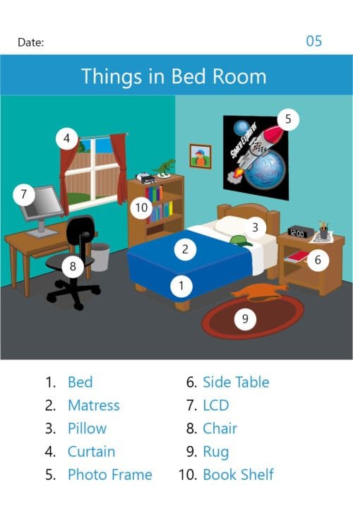 My House - Basic Vocabulary Builder - Image 5