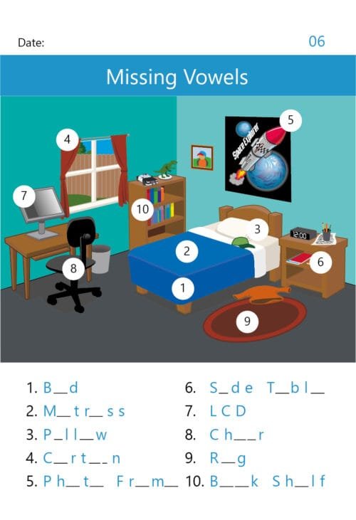 My House - Basic Vocabulary Builder - Image 6