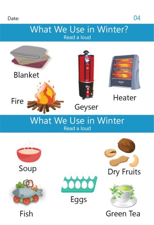 Seasons - Basic Vocabulary Builder - Image 4